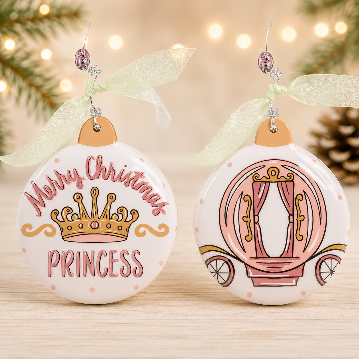 Princess Carriage Ornament